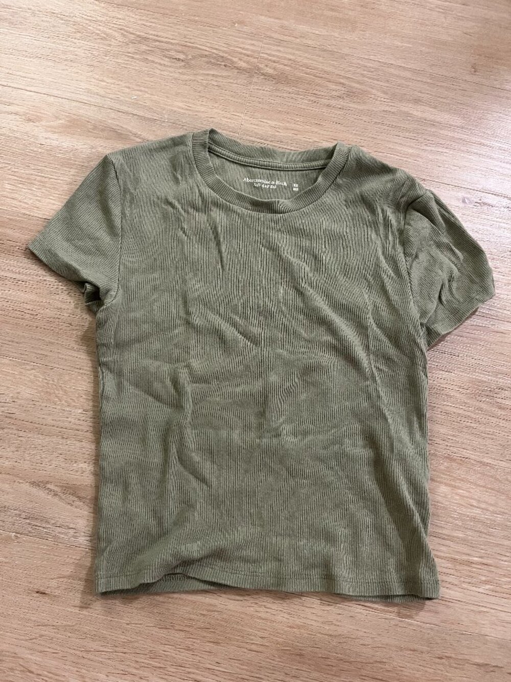 Abercrombie soft A&F ribbed tshirt